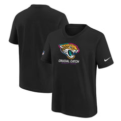 Nike Jacksonville Jaguars Youth 2024 NFL Crucial Catch T-Shirt Black