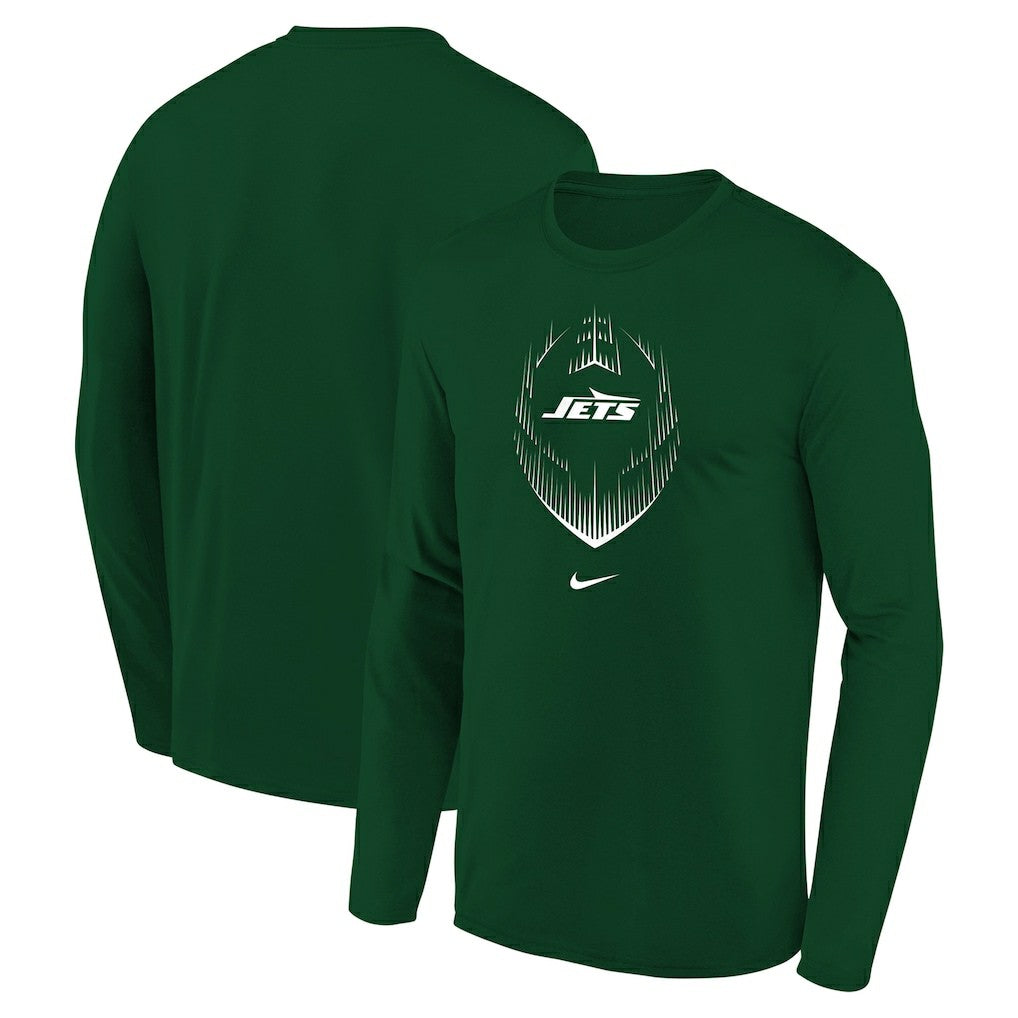 Nike New York Jets Youth Legend Icon Long Sleeve T-Shirt Green