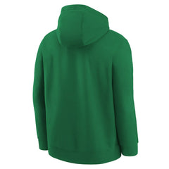 Nike New York Jets Youth Rewind Club Fleece Pullover Hoodie Kelly Green