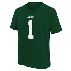 Nike Ahmad Sauce Gardner New York Jets Youth Player Name & Number T-Shirt Green