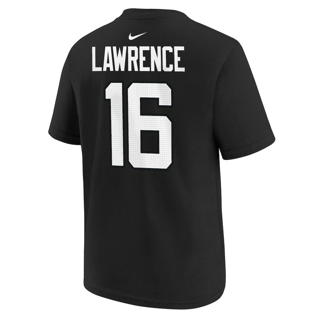 Nike Trevor Lawrence Jacksonville Jaguars Youth Player Name & Number T-Shirt Black