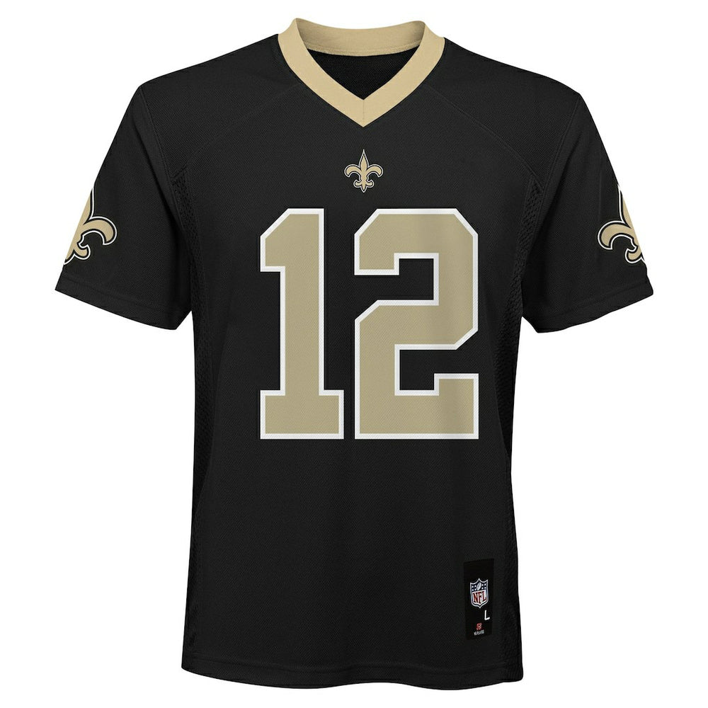 Chris Olave New Orleans Saints Youth Replica Player Jersey Black