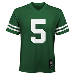 Garrett Wilson New York Jets Youth Replica Player Jersey Legacy Green