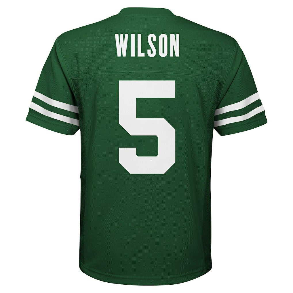 Garrett Wilson New York Jets Youth Replica Player Jersey Legacy Green