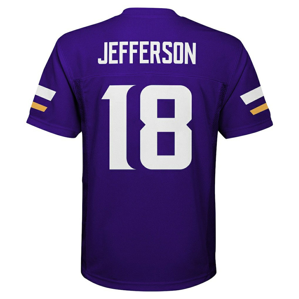 Justin Jefferson Minnesota Vikings Preschool Replica Player Jersey Purple