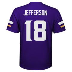 Justin Jefferson Minnesota Vikings Preschool Replica Player Jersey Purple