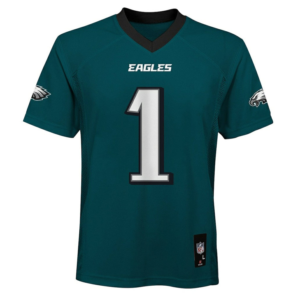 Jalen Hurts Philadelphia Eagles Preschool Replica Player Jersey Midnight Green