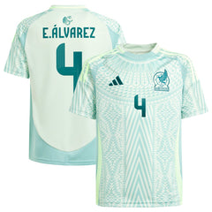 Edson Alvarez Mexico National Team Youth 2024 Away Replica Player Jersey Green - Adidas sale