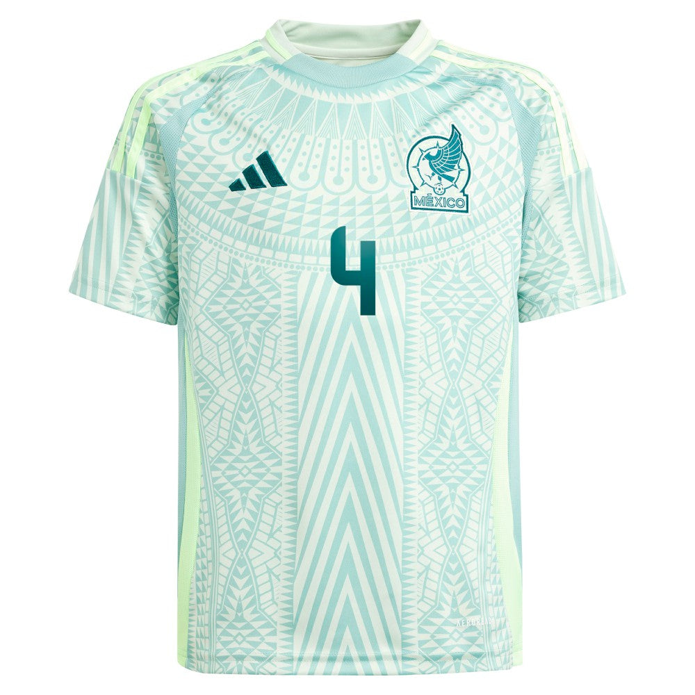 Edson Alvarez Mexico National Team Youth 2024 Away Replica Player Jersey Green - Adidas sale