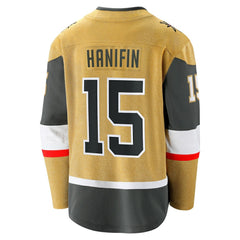 Noah Hanifin Vegas Golden Knights Fanatics Home Breakaway Jersey - Gold - NHL 201389677