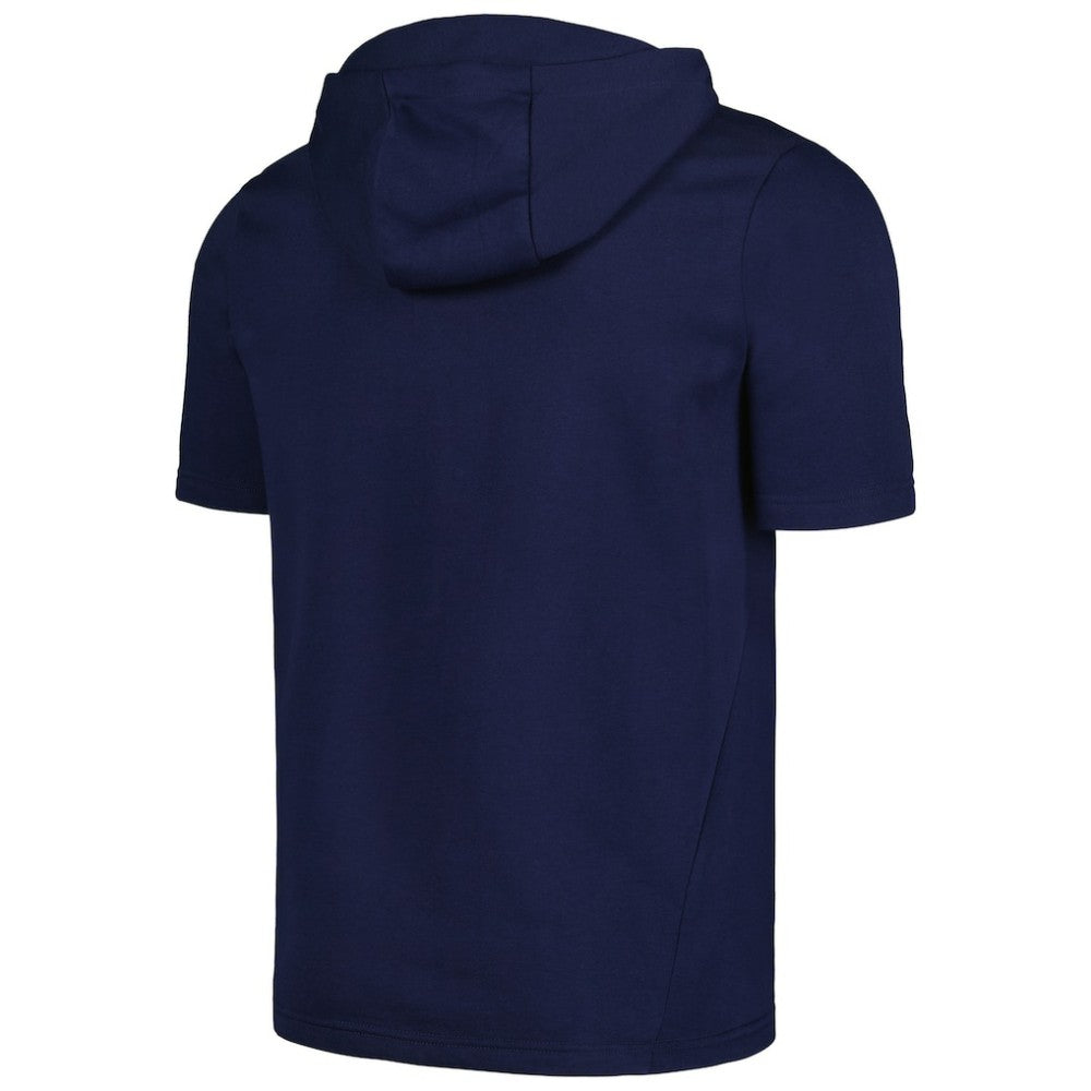 Minnesota Twins Levelwear Recruit Short Sleeve Full-Zip Hoodie - Navy - MLB Discount