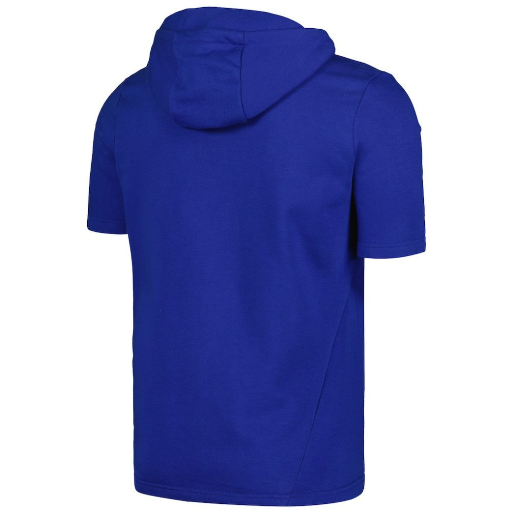 Milwaukee Brewers Levelwear Recruit Short Sleeve Full-Zip Hoodie - Royal - MLB Lifestyle