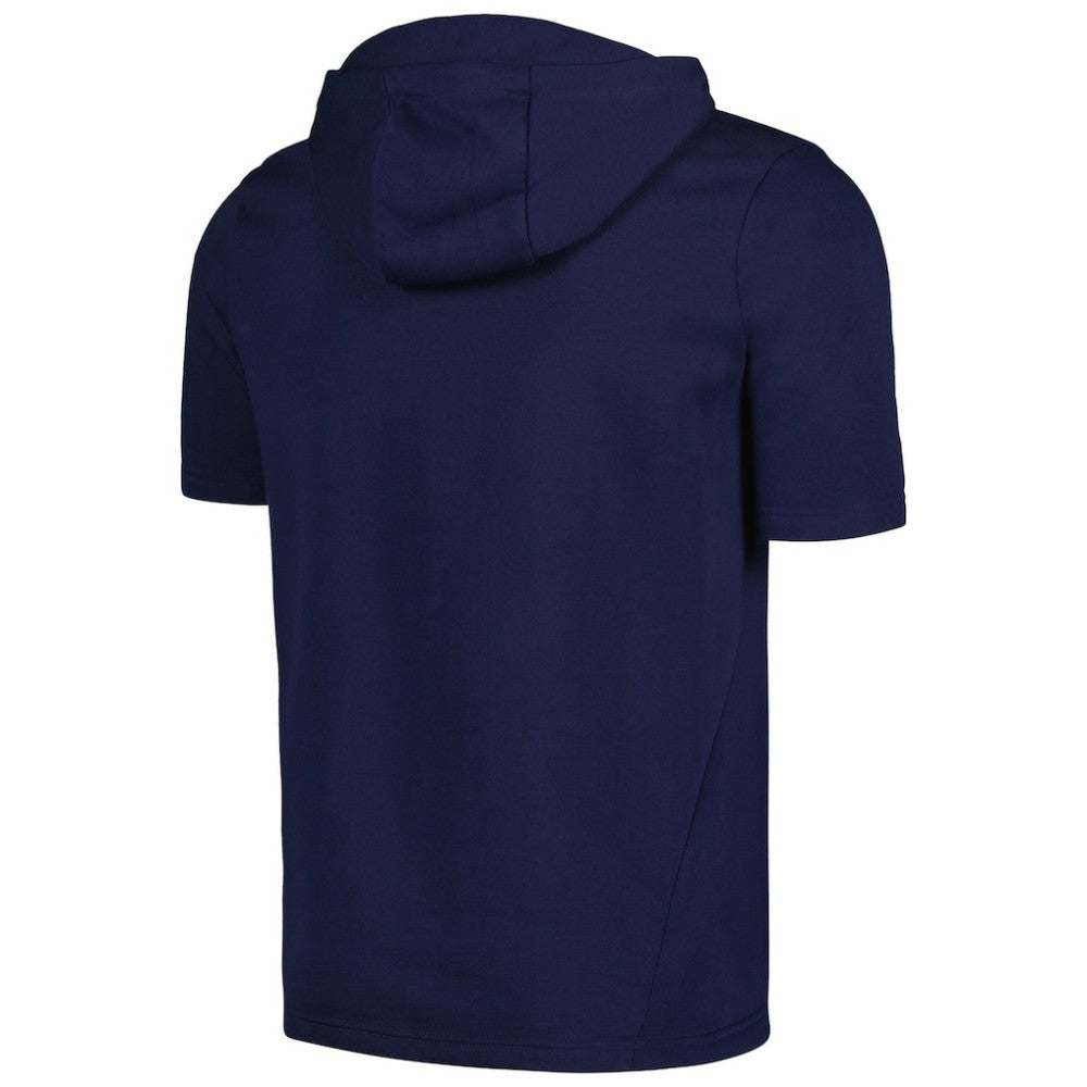 Detroit Tigers Levelwear Recruit Short Sleeve Full-Zip Hoodie - Navy - MLB Lifestyle