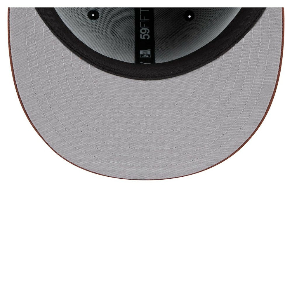 Chicago White Sox New Era Vintage Herringbone 59FIFTY Fitted Hat - Brown - New Era Online