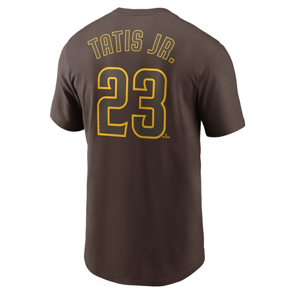 Fernando Tatis Jr. San Diego Padres Nike 2024 MLB World Tour Seoul Series Name & Number T-Shirt - Brown - Nike Lifestyle