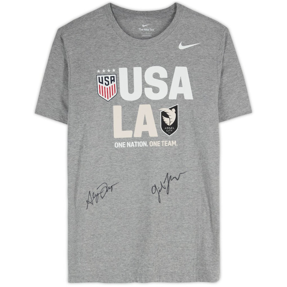 Gisele Thompson & Alyssa Thompson Angel City FC & USWNT Multi-Signed Gray T-Shirt - Fanatics Discount