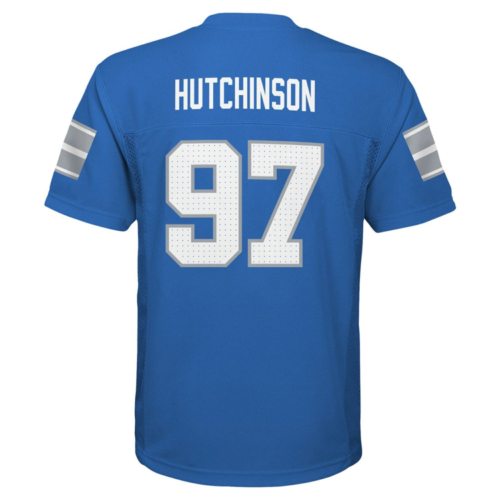 Aidan Hutchinson Detroit Lions Preschool Replica Player Jersey Blue