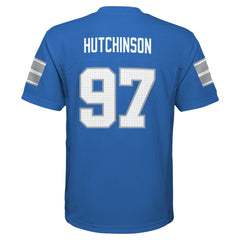 Aidan Hutchinson Detroit Lions Preschool Replica Player Jersey Blue
