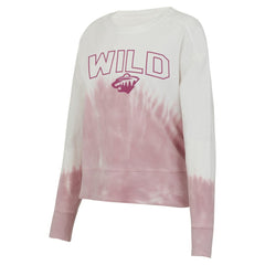 Minnesota Wild Concepts Sport Women's Orchard Tie-Dye Long Sleeve Top - Pink/White - NHL 201398061