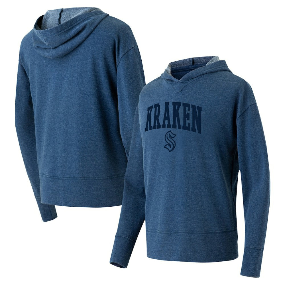 Seattle Kraken Concepts Sport Women's Volley Pullover Hoodie - Deep Sea Blue - NHL 201398090