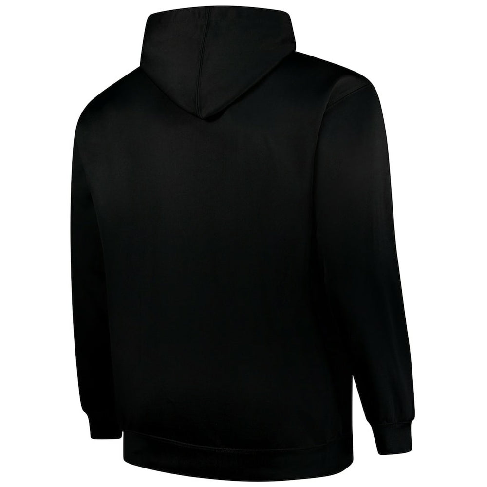 Fanatics Carolina Panthers Big & Tall Fleece Pullover Hoodie Black