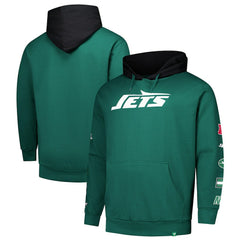 Fanatics New York Jets Big & Tall Patched Out Pullover Hoodie Green