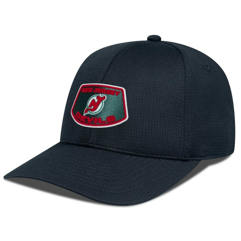 New Jersey Devils Levelwear Retro Skylight Zephyr Adjustable Hat - Black - NHL 201398258