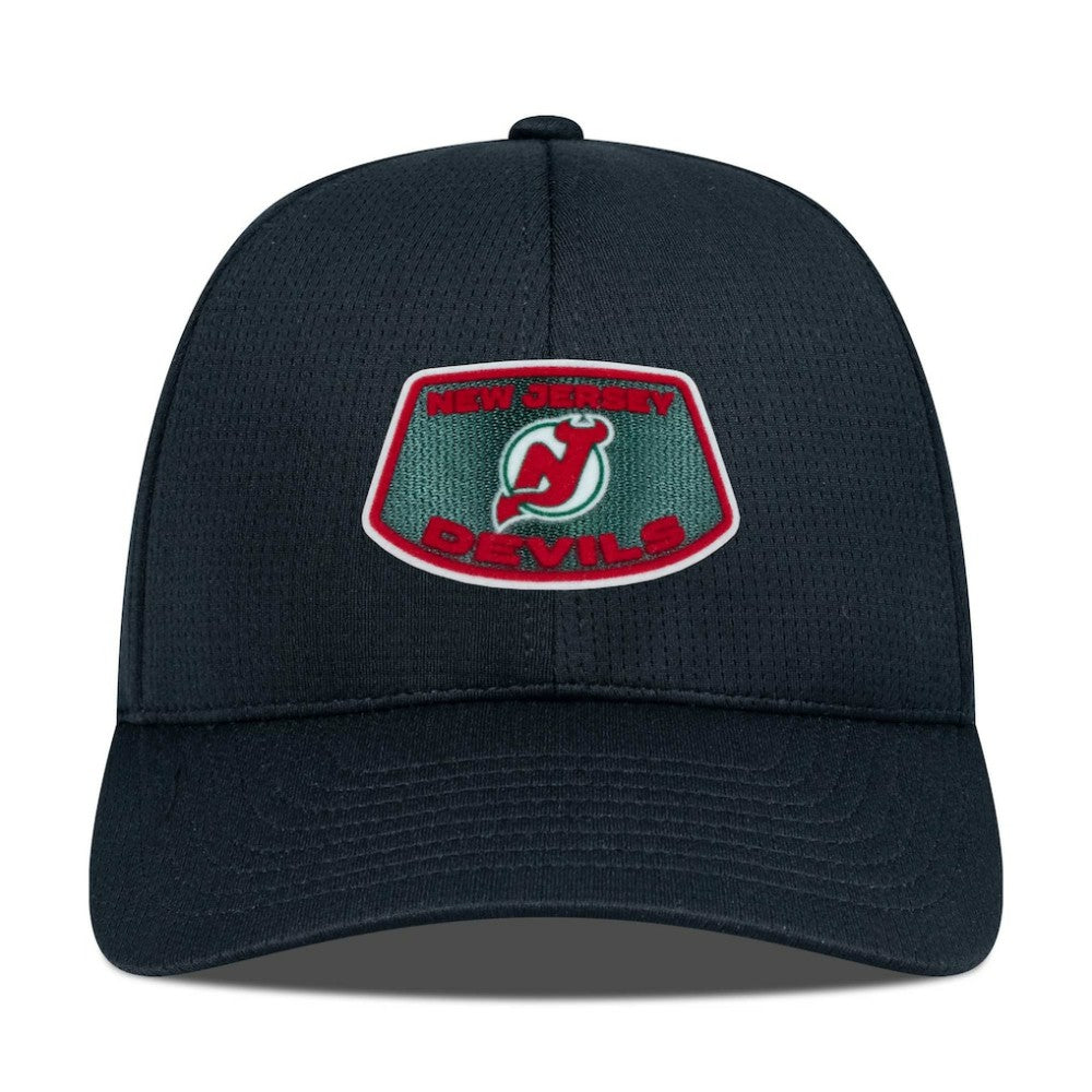 New Jersey Devils Levelwear Retro Skylight Zephyr Adjustable Hat - Black - NHL 201398258