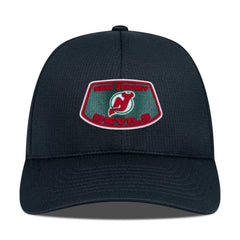 New Jersey Devils Levelwear Retro Skylight Zephyr Adjustable Hat - Black - NHL 201398258