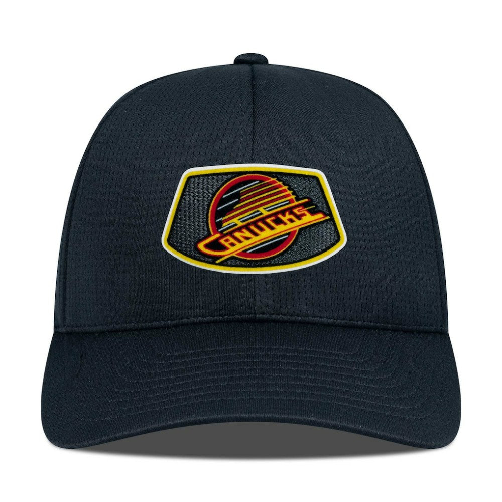 Vancouver Canucks Levelwear Retro Skylight Zephyr Adjustable Hat - Black - NHL 201398264