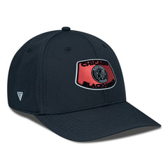 Chicago Blackhawks Levelwear Retro Skylight Rise Flex Hat - Black - NHL 201398277