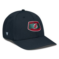 New Jersey Devils Levelwear Retro Skylight Rise Flex Hat - Black - NHL 201398285