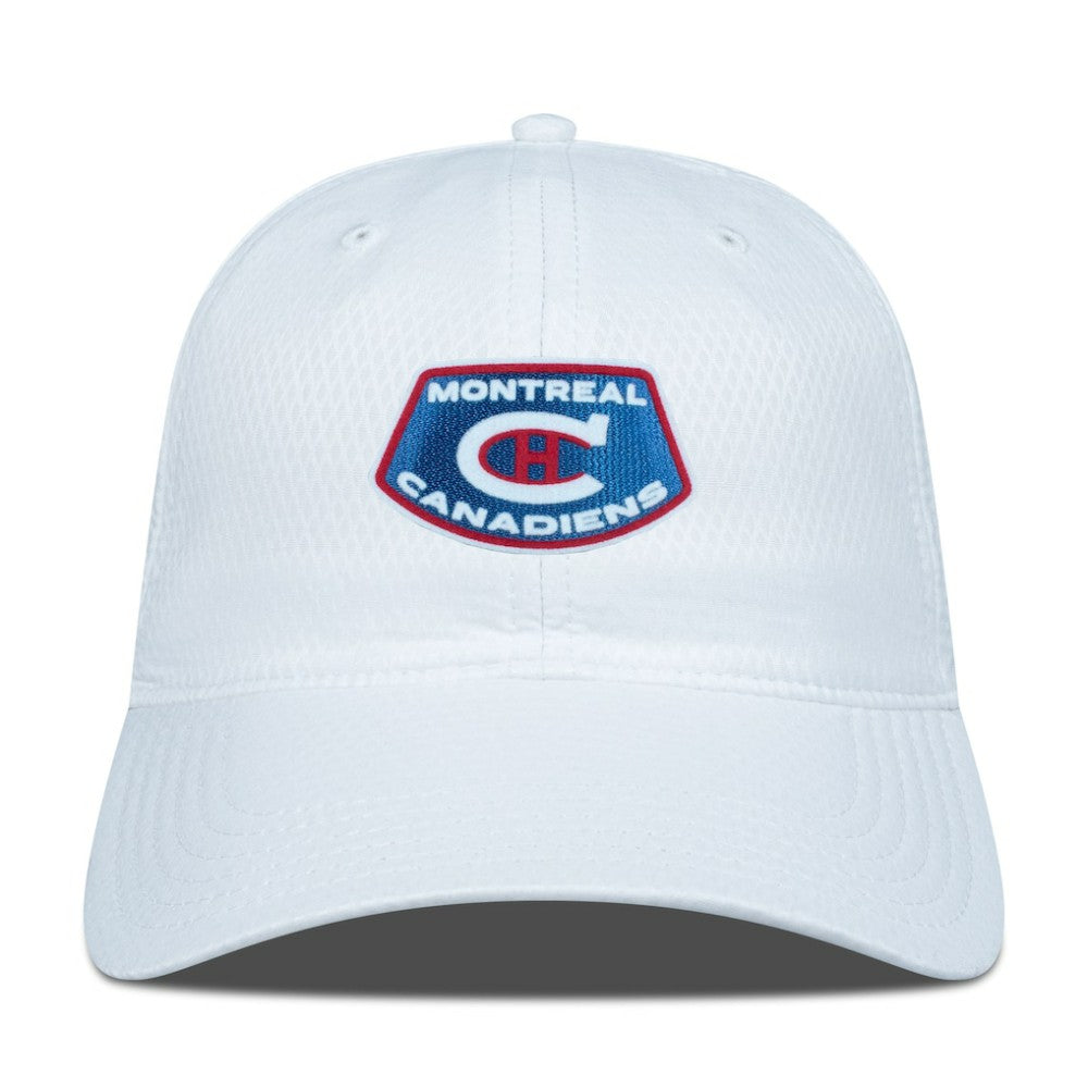 Montreal Canadiens Levelwear Retro Skylight Matrix Adjustable Hat - White - NHL 201398302