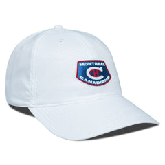 Montreal Canadiens Levelwear Retro Skylight Matrix Adjustable Hat - White - NHL 201398302