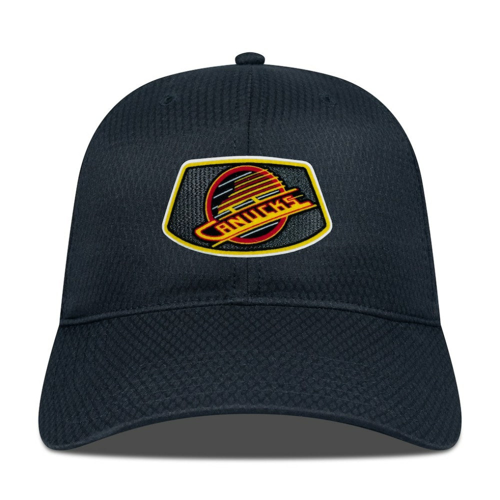 Vancouver Canucks Levelwear Retro Skylight Matrix Adjustable Hat - Black - NHL 201398308