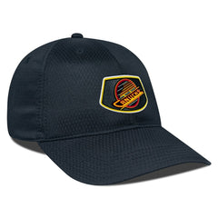 Vancouver Canucks Levelwear Retro Skylight Matrix Adjustable Hat - Black - NHL 201398308