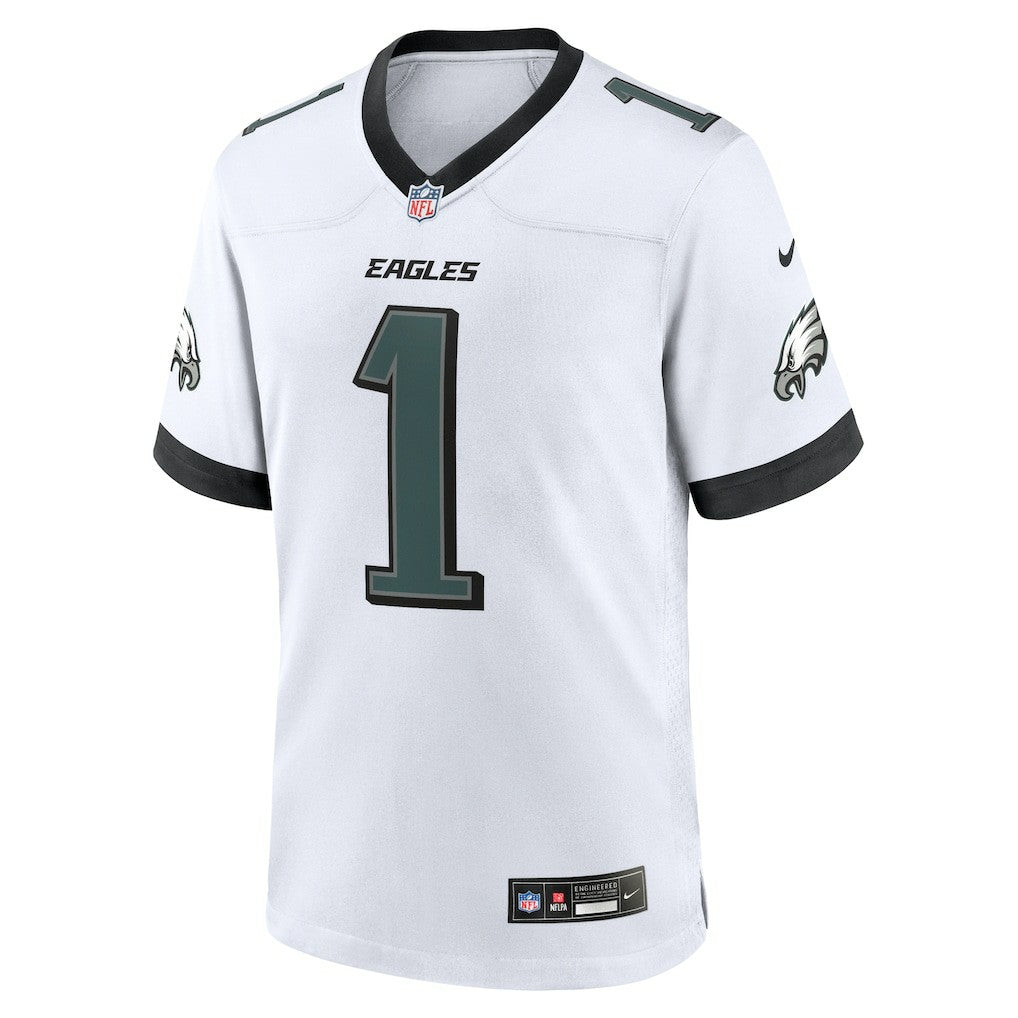 Nike Jalen Hurts Philadelphia Eagles White Game Jersey White