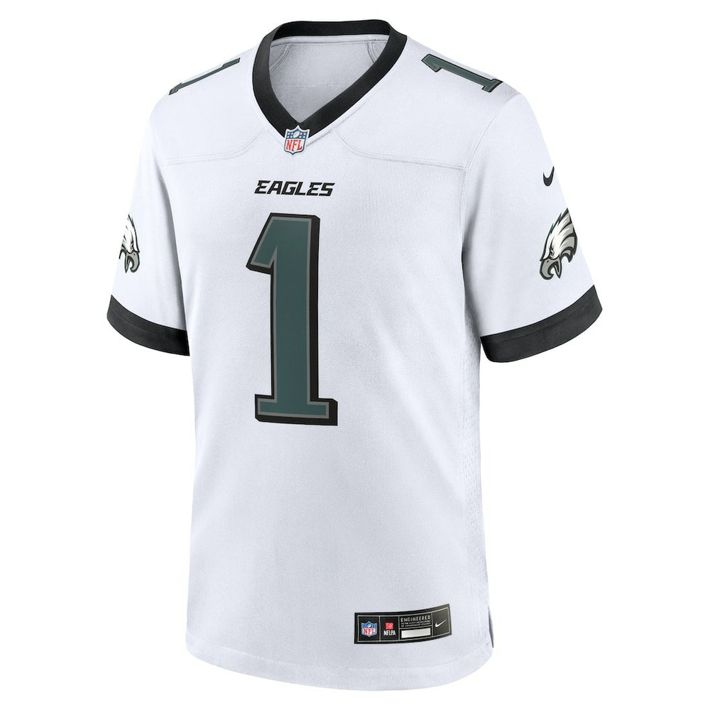 Nike Jalen Hurts Philadelphia Eagles White Game Jersey White