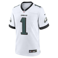 Nike Jalen Hurts Philadelphia Eagles White Game Jersey White