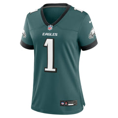 Nike Jalen Hurts Philadelphia Eagles Women's Team Game Jersey Midnight Green