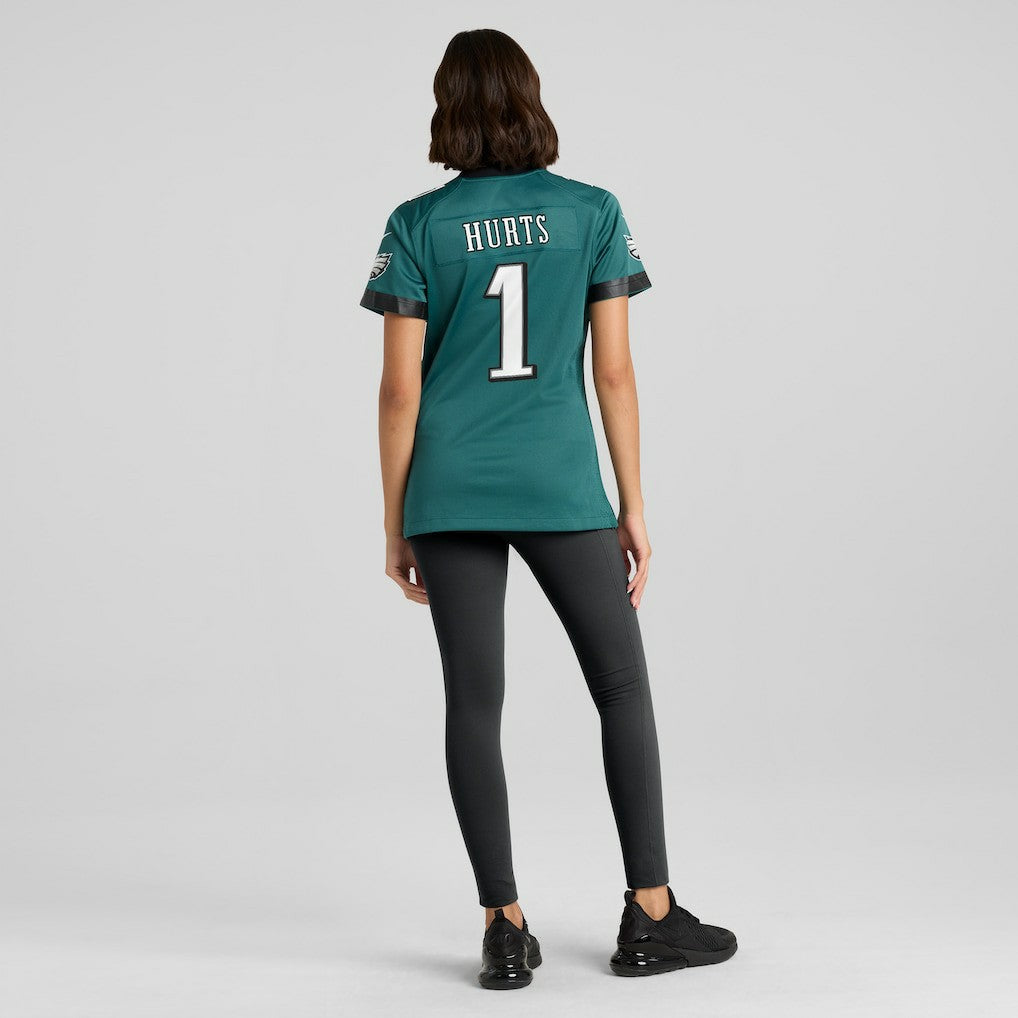 Nike Jalen Hurts Philadelphia Eagles Women's Team Game Jersey Midnight Green