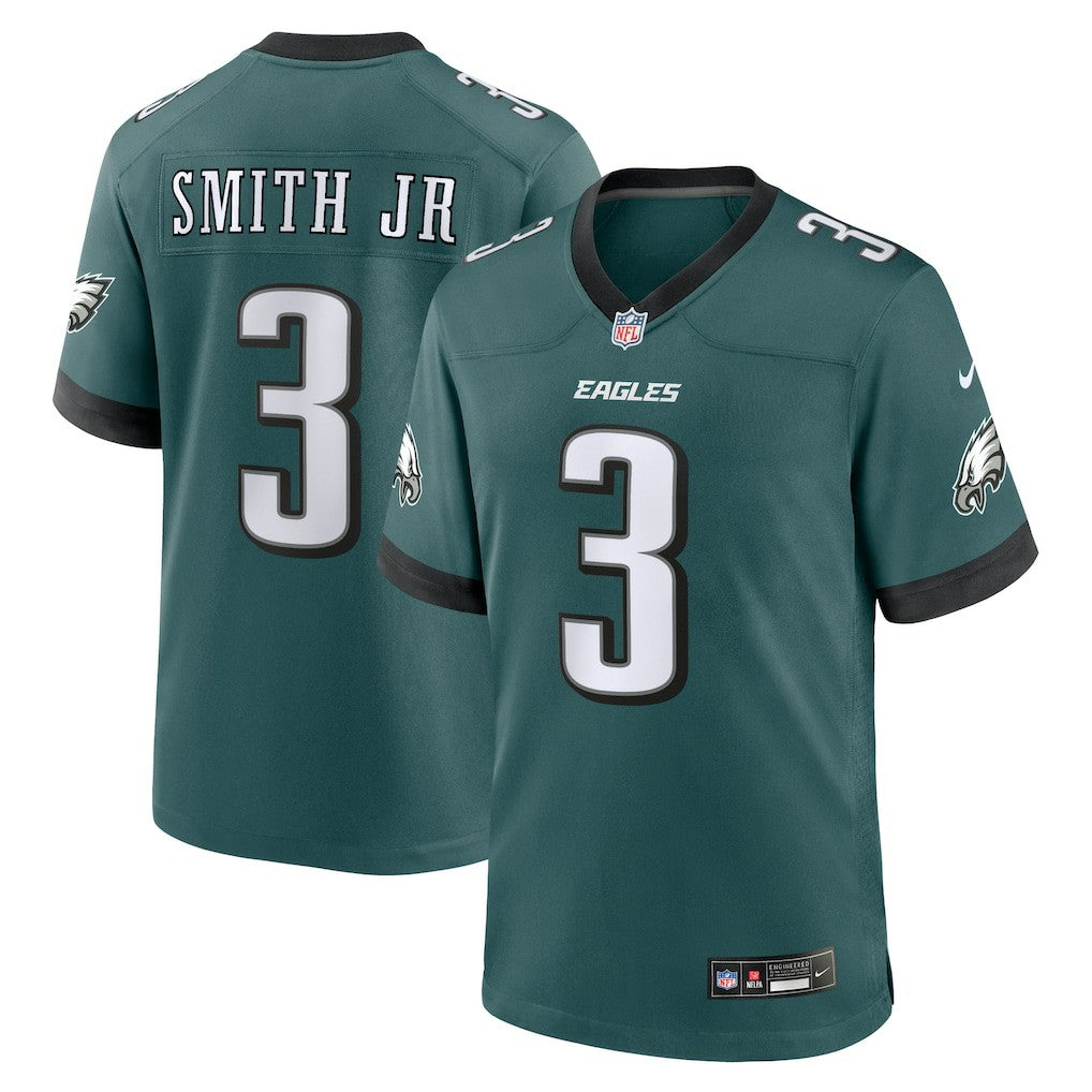 Nike Nolan Smith Philadelphia Eagles Team Game Jersey Midnight Green