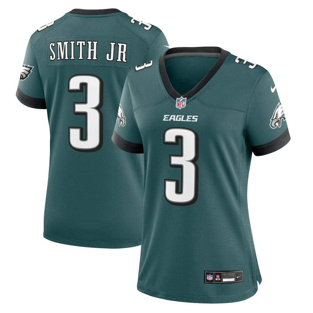 Nike Nolan Smith Philadelphia Eagles Women's Team Game Jersey Midnight Green