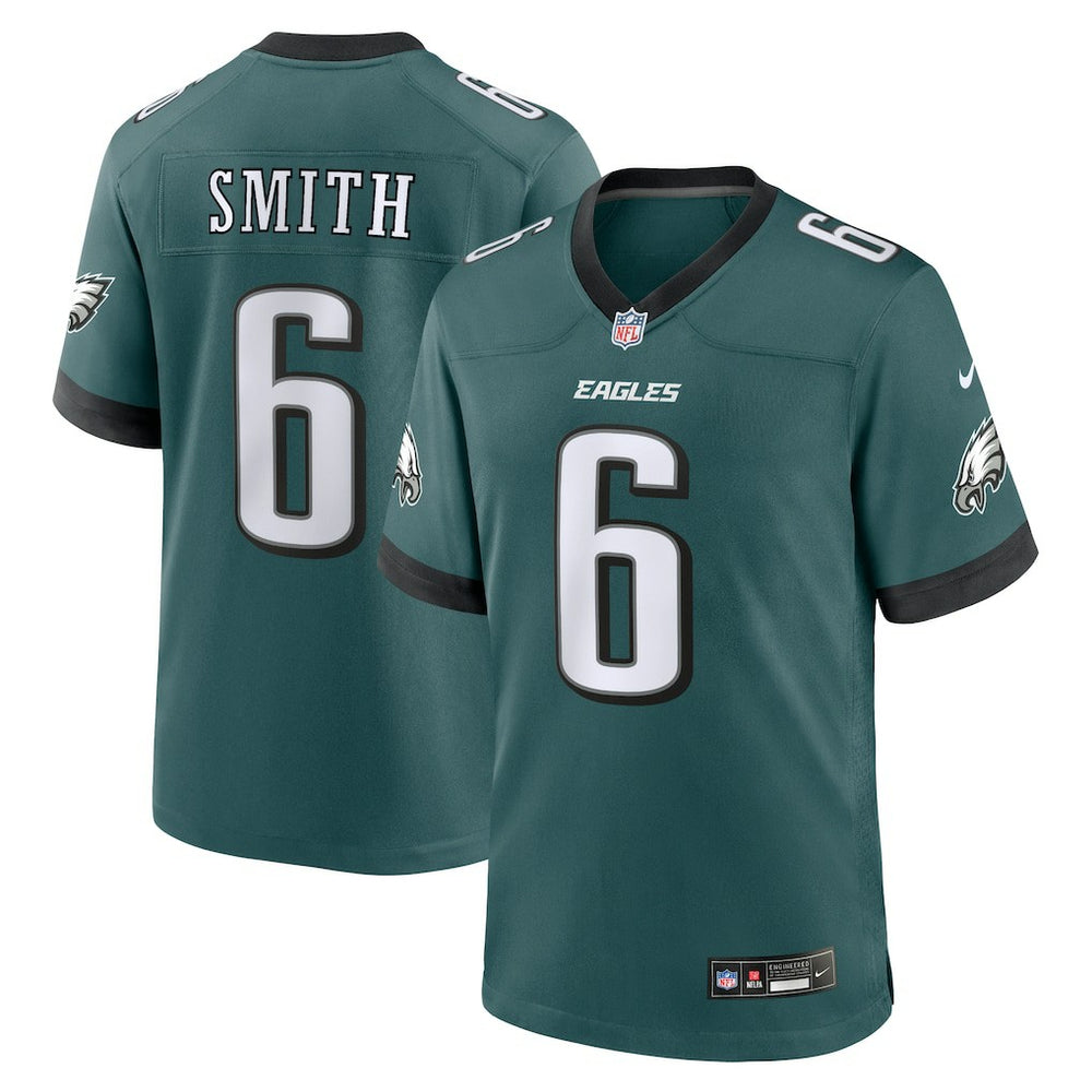 Nike DeVonta Smith Philadelphia Eagles Team Game Jersey Midnight Green
