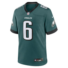 Nike DeVonta Smith Philadelphia Eagles Team Game Jersey Midnight Green