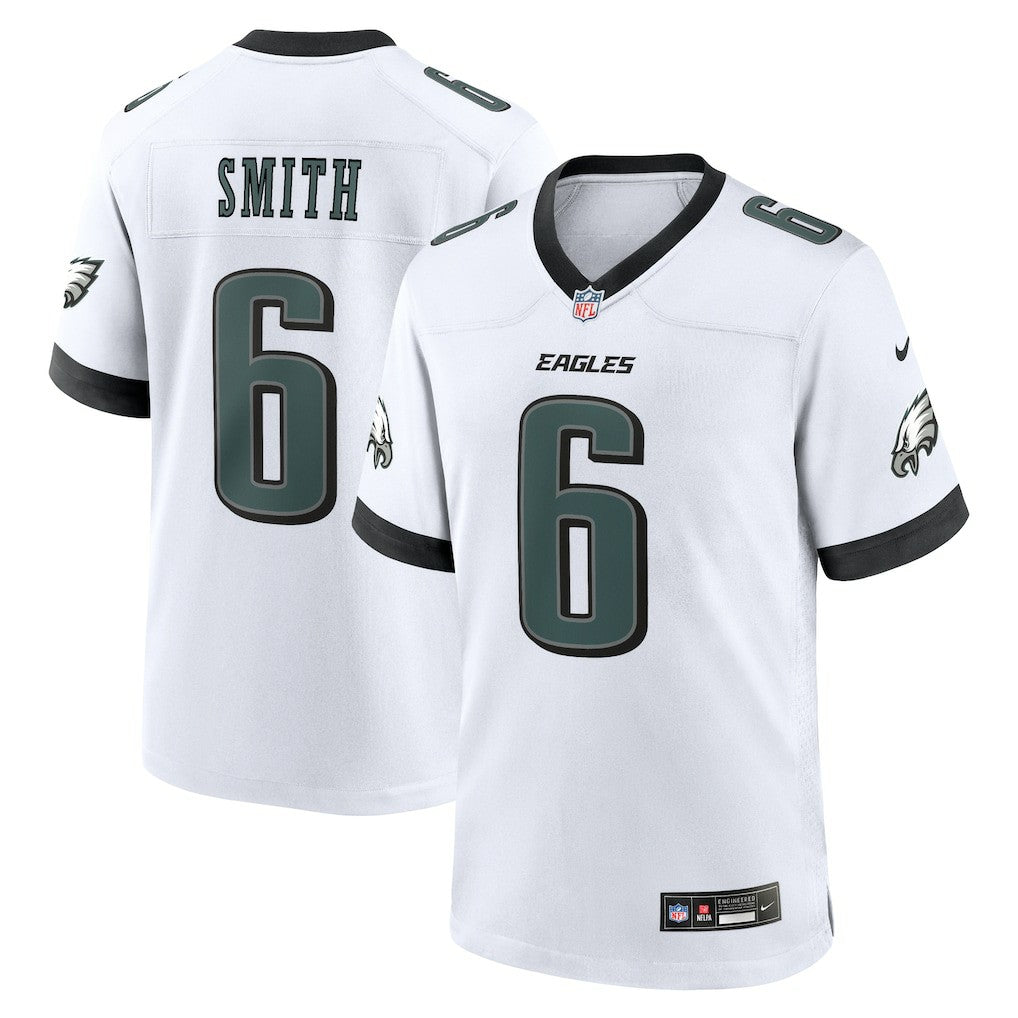 Nike DeVonta Smith Philadelphia Eagles White Game Jersey White