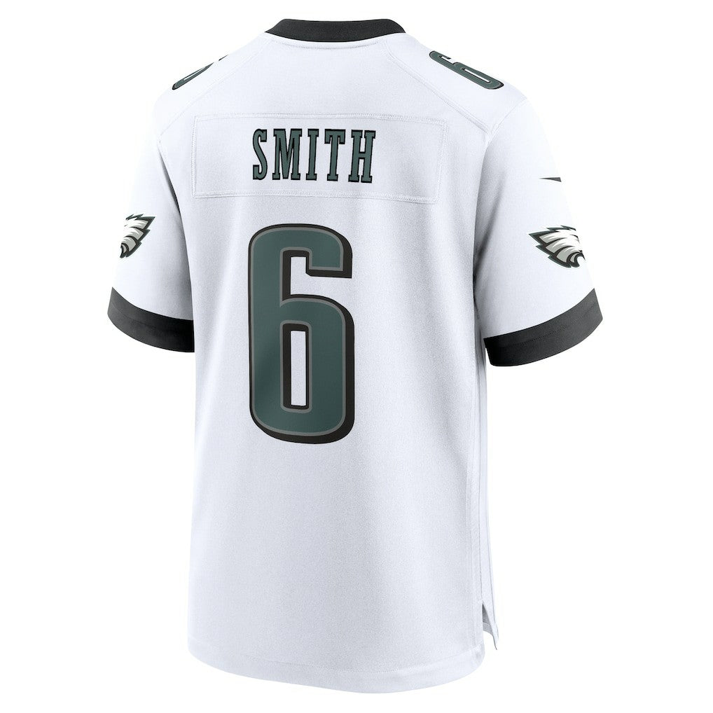 Nike DeVonta Smith Philadelphia Eagles White Game Jersey White