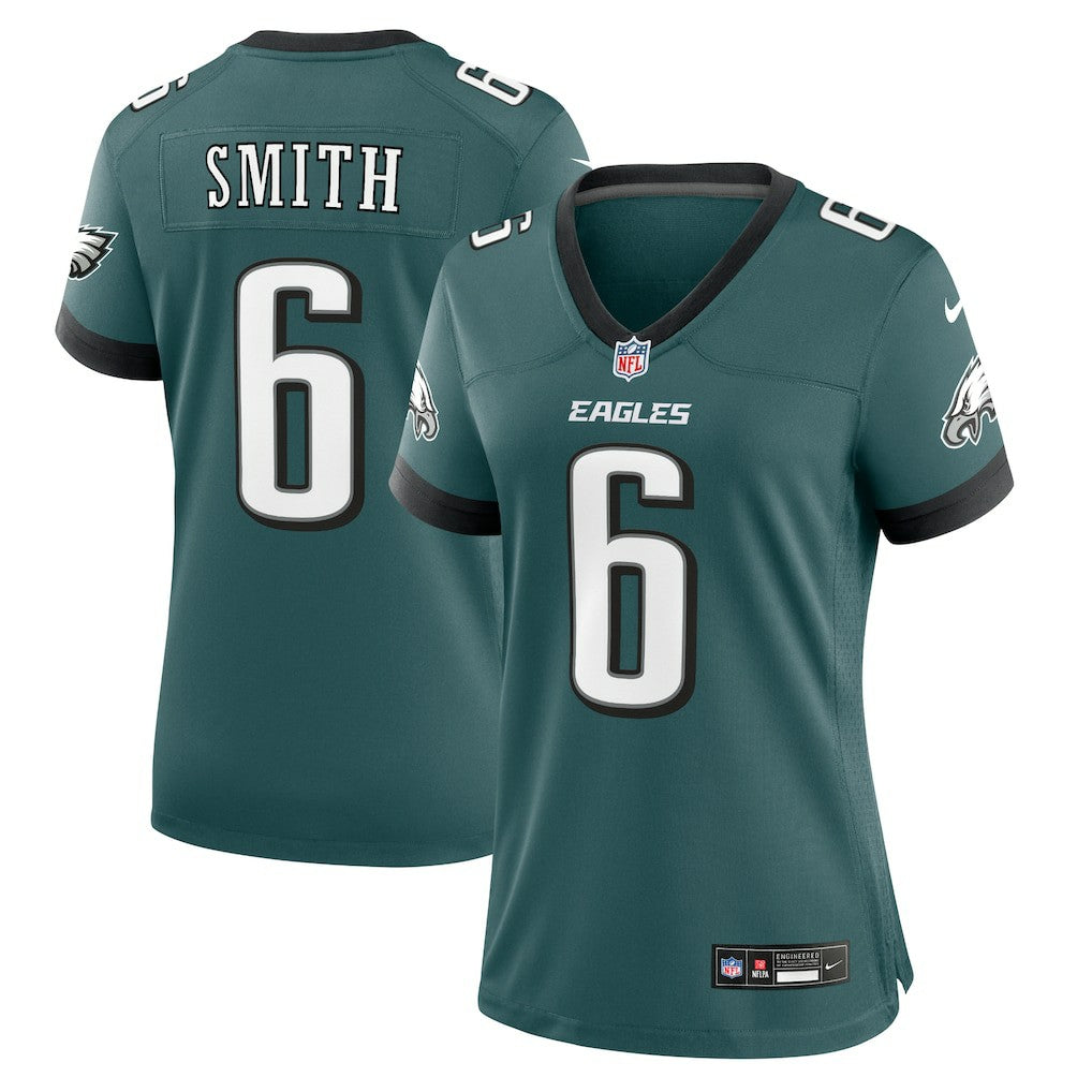 Nike DeVonta Smith Philadelphia Eagles Women's Team Game Jersey Midnight Green