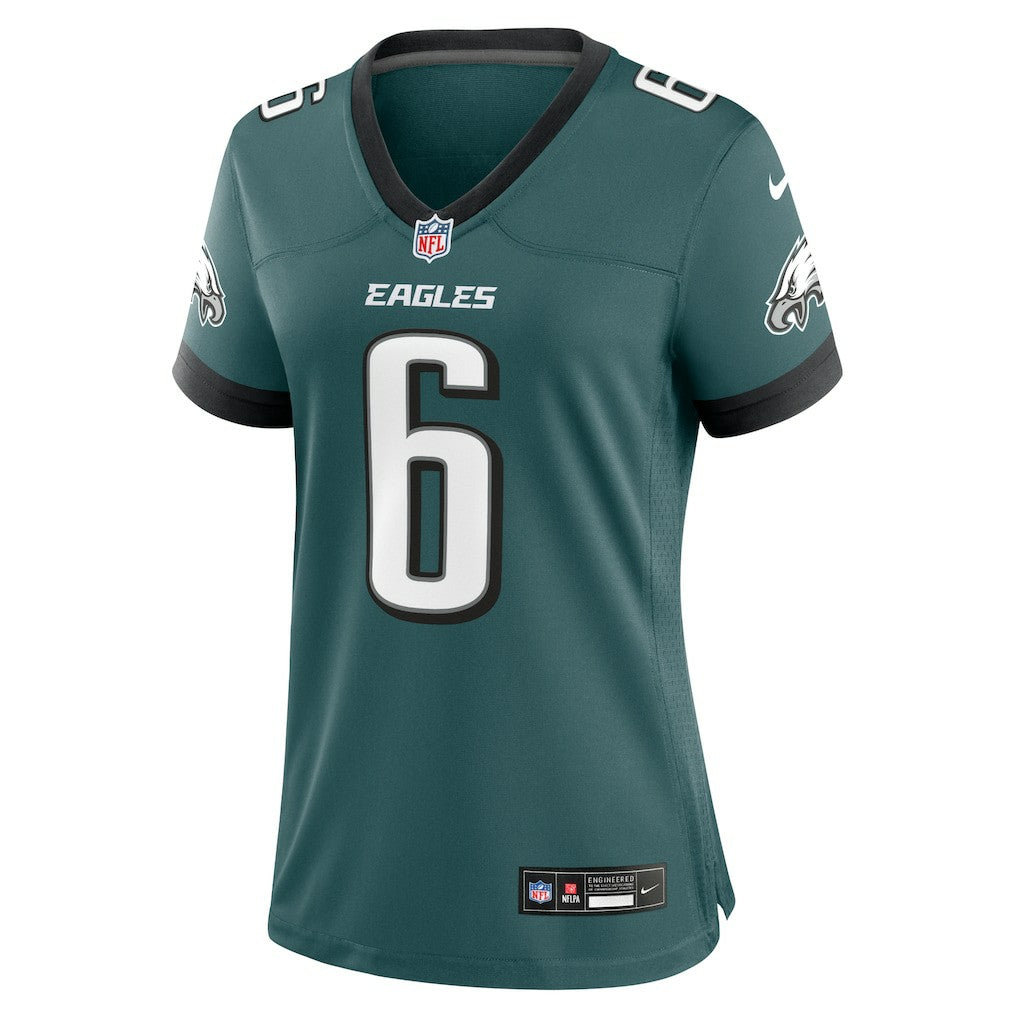 Nike DeVonta Smith Philadelphia Eagles Women's Team Game Jersey Midnight Green
