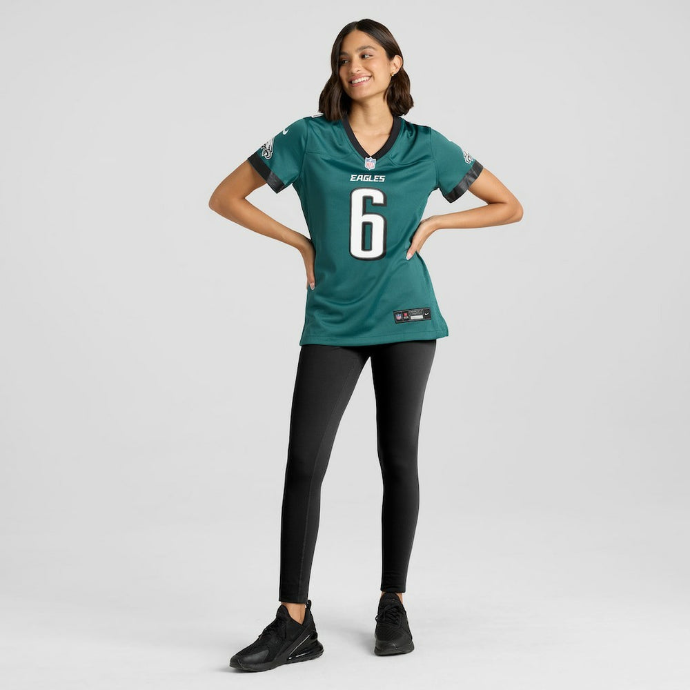Nike DeVonta Smith Philadelphia Eagles Women's Team Game Jersey Midnight Green